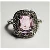 Image 1 : 22)  SILVER TONE WITH SQUARE CUT