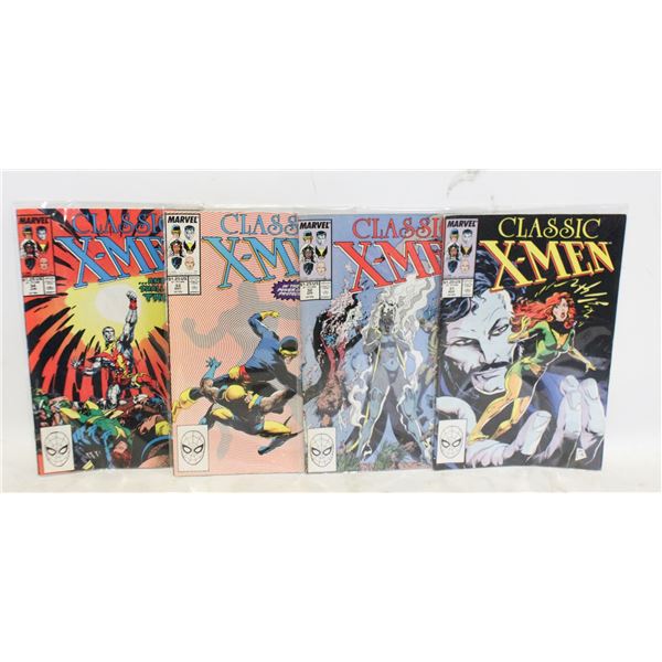 4 VINTAGE CLASSIC XMEN COMICS #31/32/33/34