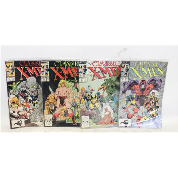4 VINTAGE CLASSIC XMEN COMICS #19/20/21/22