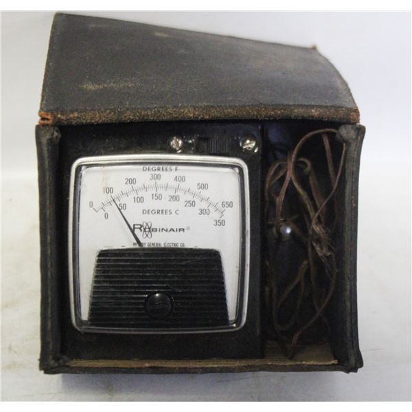 ANTIQUE REFRIGERATOR TESTER TOOL W CASE
