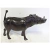 Image 1 : CARVED IVORY WOOD WILD HOG