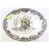 Image 1 : VINTAGE IRONSTONE TURKEY SERVING PLATTER