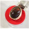 Image 1 : OVAL STONE WOMENS RING SIZE 8
