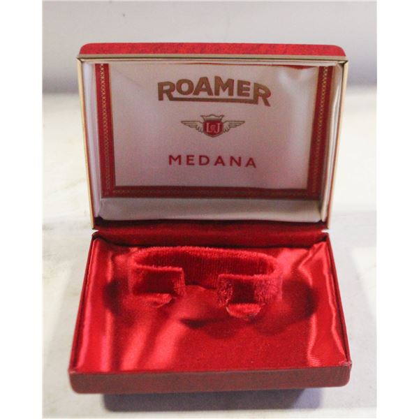 VINTAGE 1960'S SWISS ROAMER MEDANO WATCH BOX