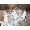 Image 1 : VINTAGE GLASS SERVING WARE