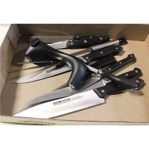 J.A. HENCKELS & OTHER KITCHEN KNIVES