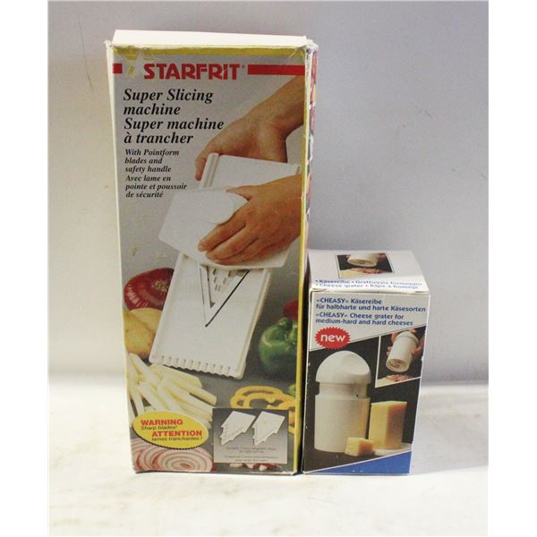 STARFRIT MANDOLIN & CHEESE GRATER IN BOX