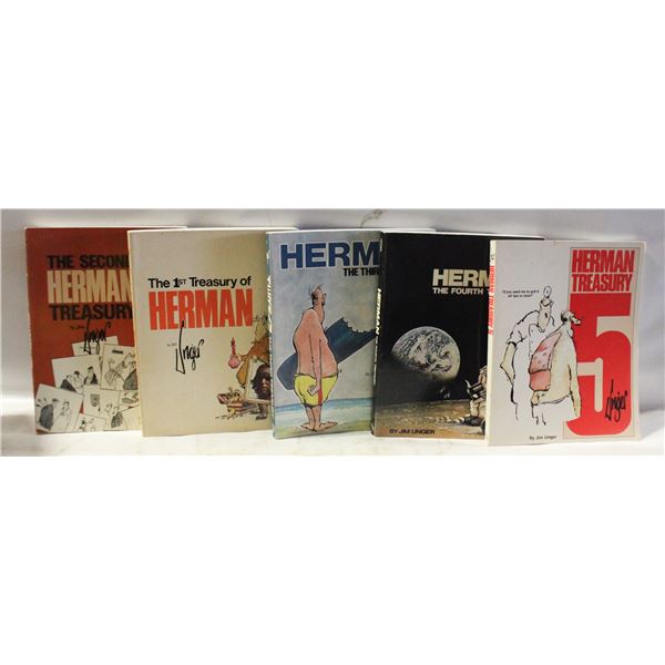 HERMAN TREASURY BOOKS- VOLUME 1-5