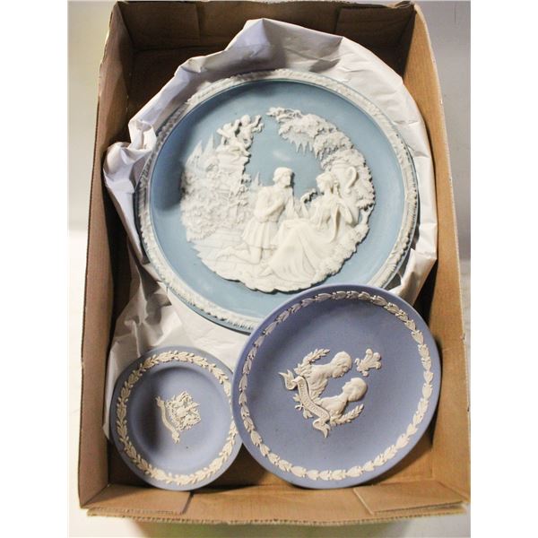 VINTAGE WEDGWOOD JASPERWARE ASSORTED