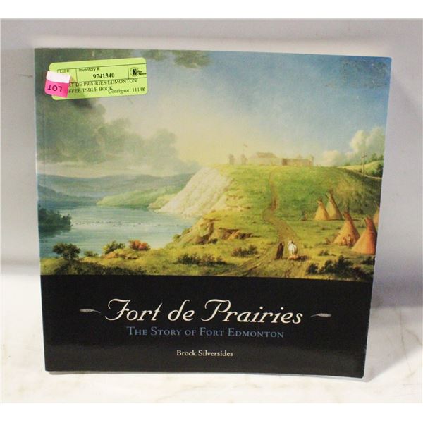FORT DE PRAIRIES/EDMONTON COFFEE TSBLE BOOK