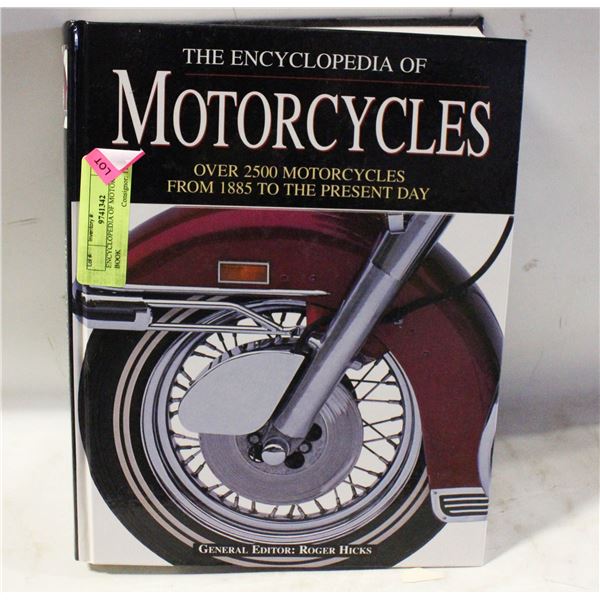 ENCYCLOPEDIA OF MOTORCYCLES BOOK