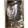 Image 1 : VINTAGE CUT GLASS/CRYSTAL- BOX LOT ASSORTED