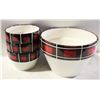 Image 1 : CERAMIC POPCORN BOWL SET OF 4