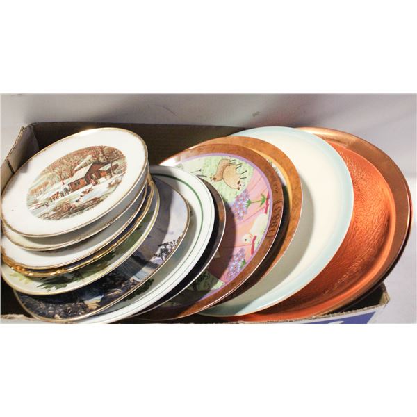 VINTAGE DECOR & COLLECTIBLES ASSORTED LOT