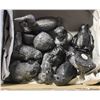 Image 1 : VINTAGE "WOLF" STONE ANIMAL SCULPTURES- LOT OF 9