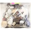 Image 1 : AUTHENTIC BEACH ROCKS- BAG LOT