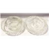 Image 1 : VINTAGE GLASS ASHTRAYS ASSORTED