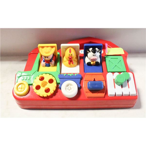 1993 FISHER PRICE TRACTOR TOY