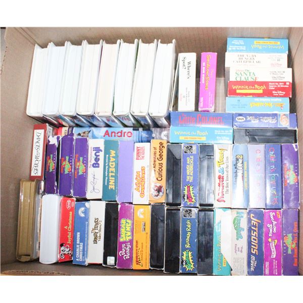 CHILDRENS VHS TAPES