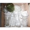 Image 1 : VINTAGE BRODY/HOOSIER/MISC GLASS VASES