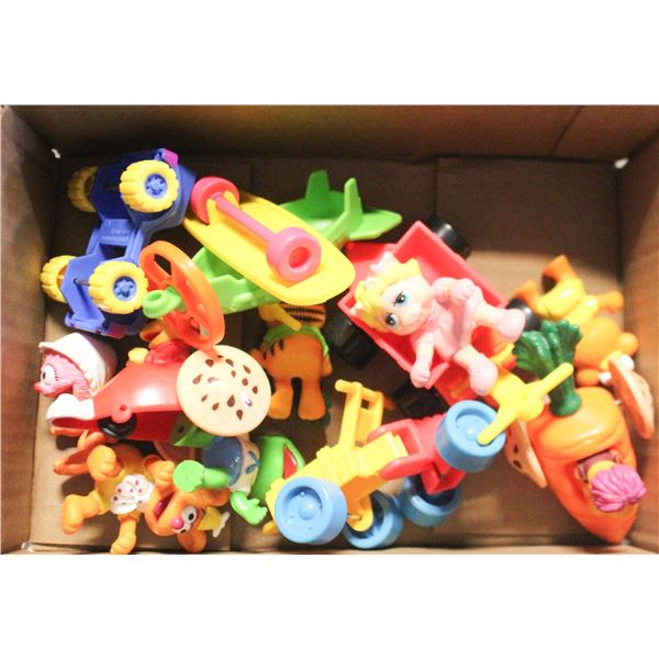1980-90'S MCDONALDS TOYS- BOX LOT ASSORTED