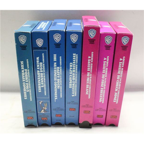 WARNER BROS. 24 K GOLDEN JUBILEE VHS COLLECTION