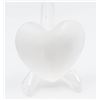 Image 1 : #84-NATURAL SELENITE HEART SHAPE  85 G
