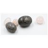 Image 1 : #20-NATURAL PYRITE   & ROSE QUARTZ TUMBLETE 90 G