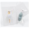 Image 1 : #192-NATURAL JADE JADEITE PENDANT 2PCS