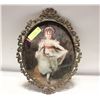 Image 1 : VINTAGE "MISS MURRAY" IN BUBBLE GLASS FRAME