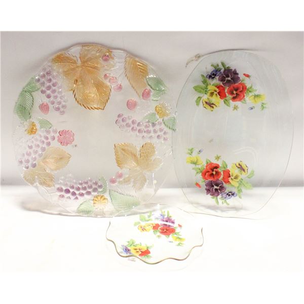 VINTAGE GLASSWARE ASSORTED LOT