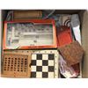Image 1 : VINTAGE WOODEN BOARD GAMES ASSORTED LOT