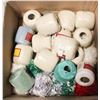 Image 1 : CRAFTS YARN & THREAD BOX LOT