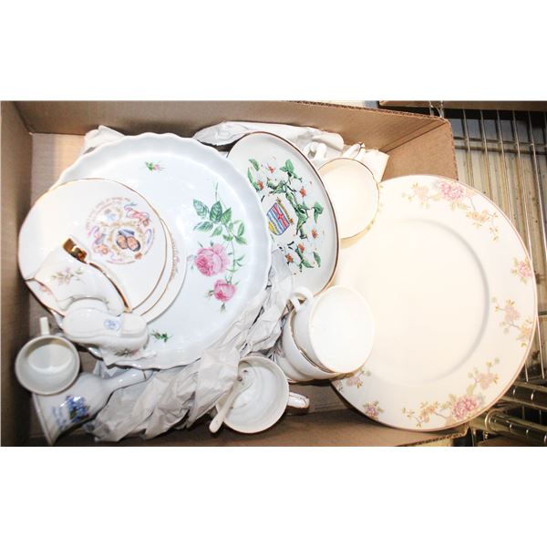 CHINA- BOX LOT ASSORTED