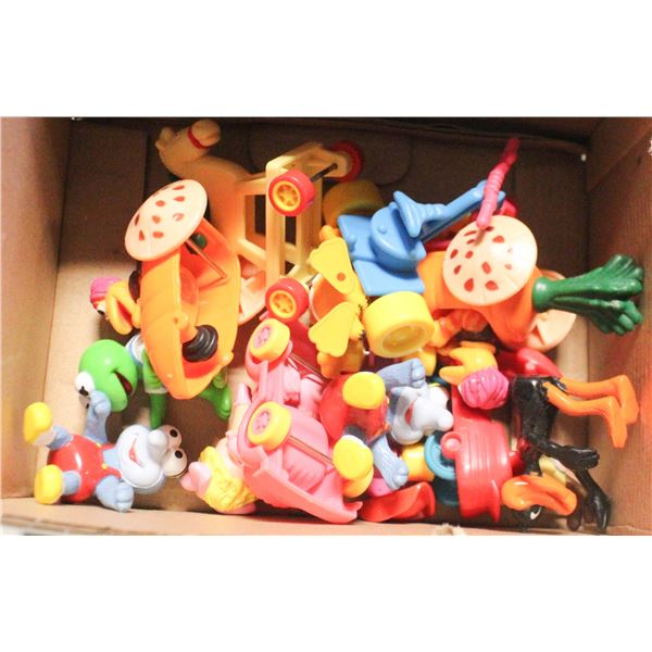 1980-90'S MCDONALDS TOYS- BOX LOT ASSORTED