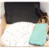 Image 1 : COSMETIC BAGS- BOX LOT ASSORTED