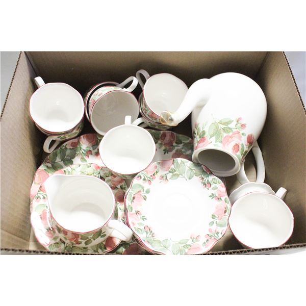 CHINA ITEMS- BOX LOT ASSORTED