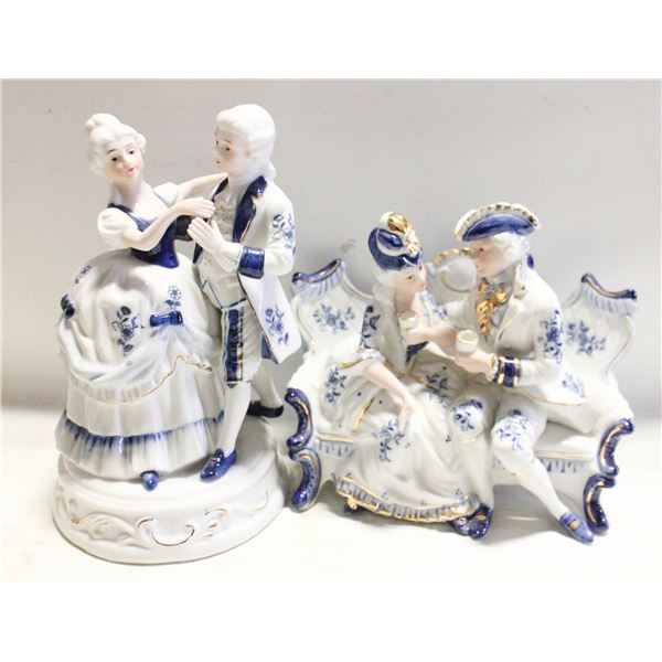 VINTAGE GIFTCRAFT JAPAN PORCELAIN FIGURES (2)