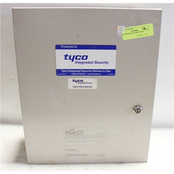 TYCO POWER SECURITY BOX
