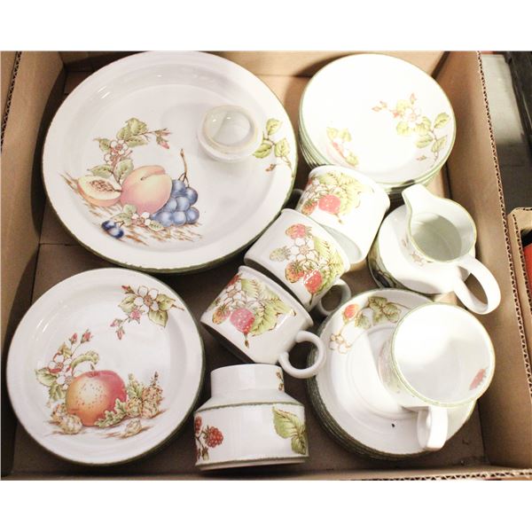 WEDGWOOD "STONEHENGE" DISHES- LOT OF 26