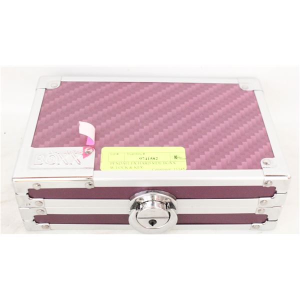 PENDAFLEX HARD SIDE BOXX W/LOCK & KEY