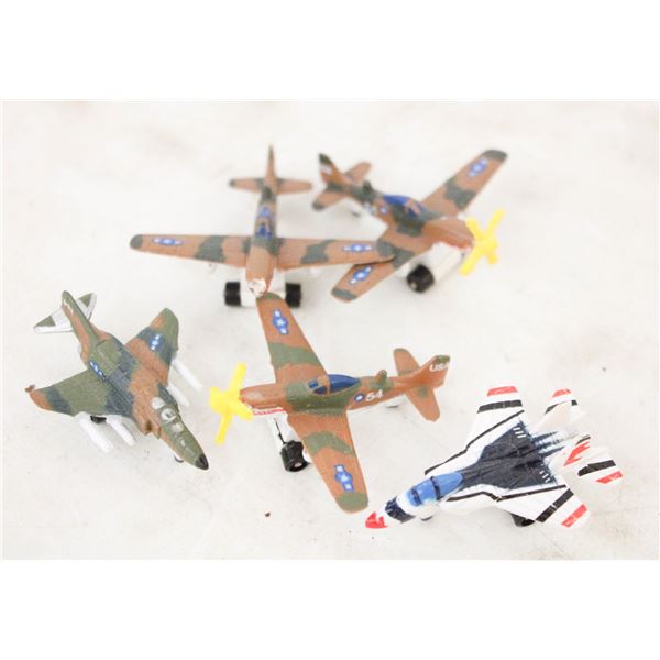 VINTAGE MICRO WW II MODELS- LOT OF 5