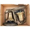 Image 1 : 1974 METAL "LIBERTY BELL" BOOKENDS