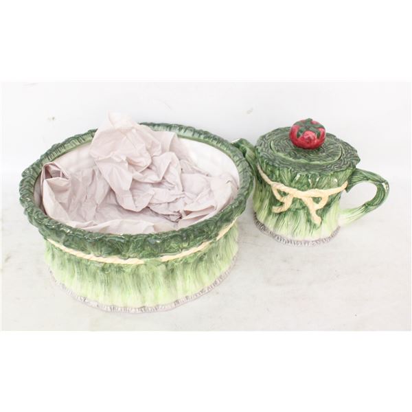VINTAGE GIFTCRAFT CERAMIC SERVING DISHES