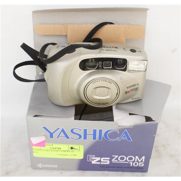 YASHICA EZS ZOOM CAMERA IN BOX