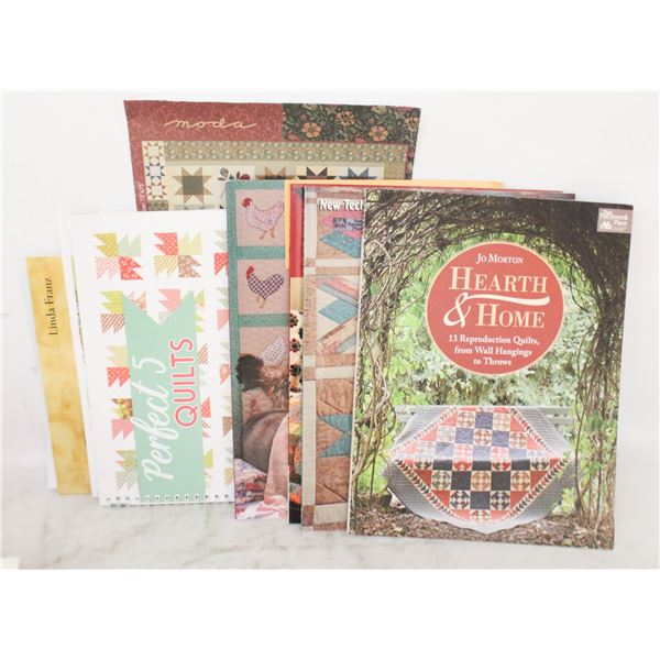 QUILT PATTERNS ASSORTED LOT