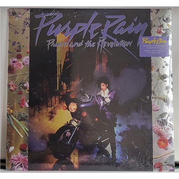 3)  FACTORY SEALED "PURPLE RAIN" BY