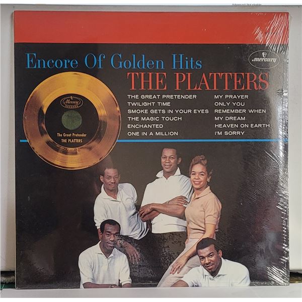 2)  FACTORY SEALED "THE PLATTERS -