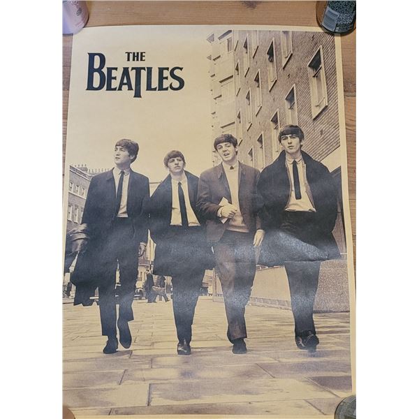 8)  "THE BEATLES" 14" X 20" POSTER.