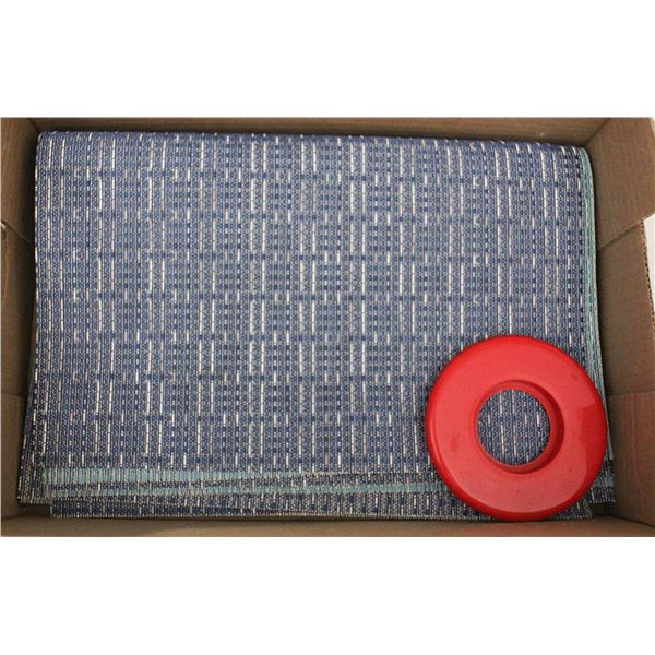 WOVEN PLACEMATS- 14" X 19"- LOT OF 6